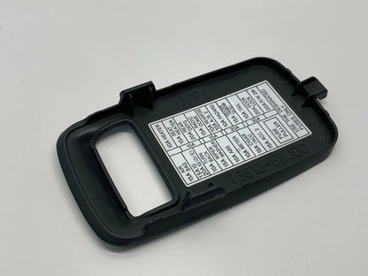 2005 2006 2007 SUZUKI AERIO FUSE BOX COVER ACCESS COVER TRIM 73812-59J00 OEM