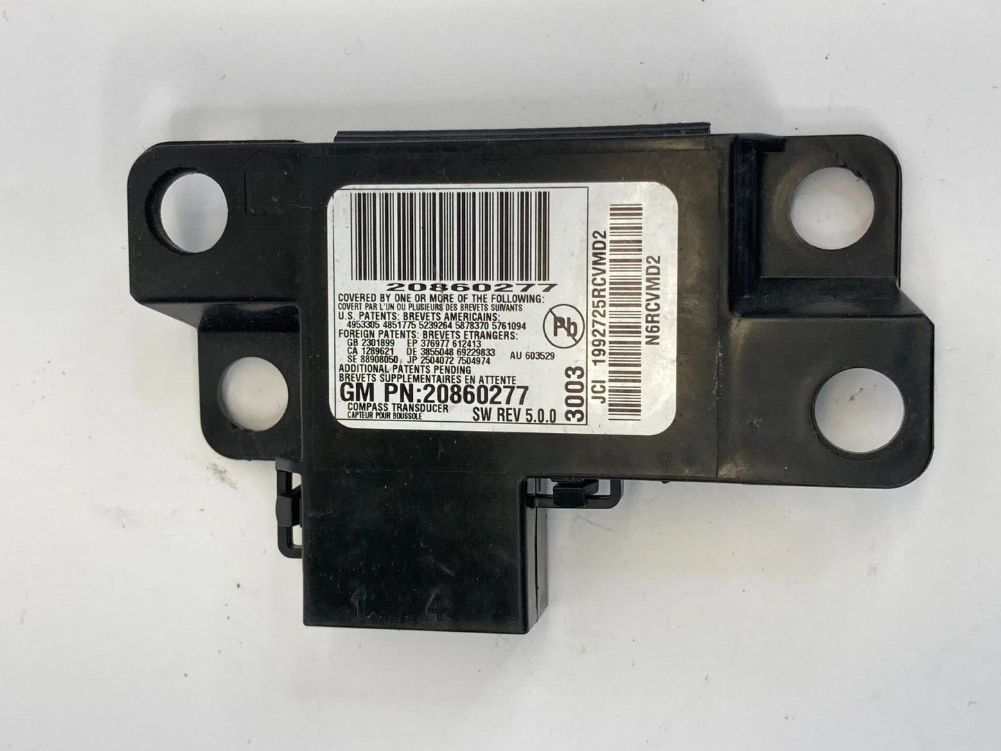 2012-2015 CHEVROLET CAPTIVA SPORT NAVIGATION COMPASS CONTROL MODULE 20860277 OEM