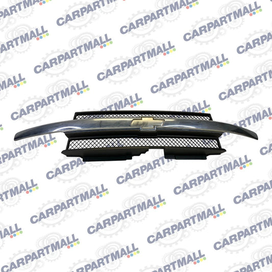 2002-2008 CHEVROLET TRAILBLAZER FRONT GRILLE W/ EMBLEM CHROME 10358107 OEM