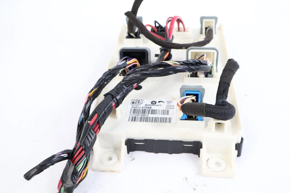 2012 12 CHRYSLER 300 DODGE CHARGER BODY CONTROL MODULE UNIT BCM BCU 68154472AB