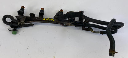 2001-2005 HONDA CIVIC 1.7L FUEL INJECTORS SET OF 4 WITH FUEL RAIL ASSEMBLY OEM