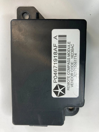 2008 08 CHRYSLER TOWN & COUNTRY REMOTE COMPASS CONTROL MODULE 04671918AF OEM