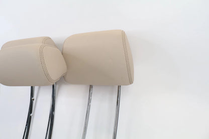 10-16 MERCEDES W212 E350 E250 REAR SEAT HEADREST HEAD REST SET 3 PIECES BEIGE