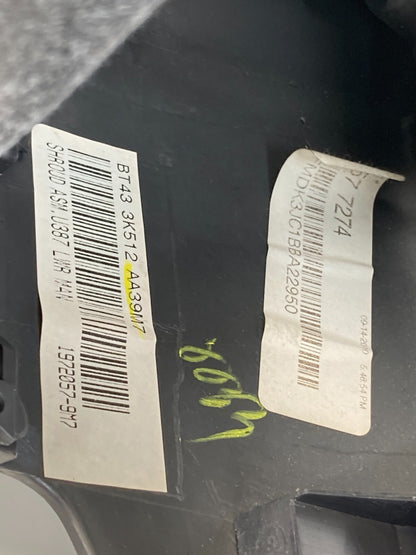 2011-2014 Ford Edge Steering Column Upper & Lower Trim Cover BT43-3K512-AAW