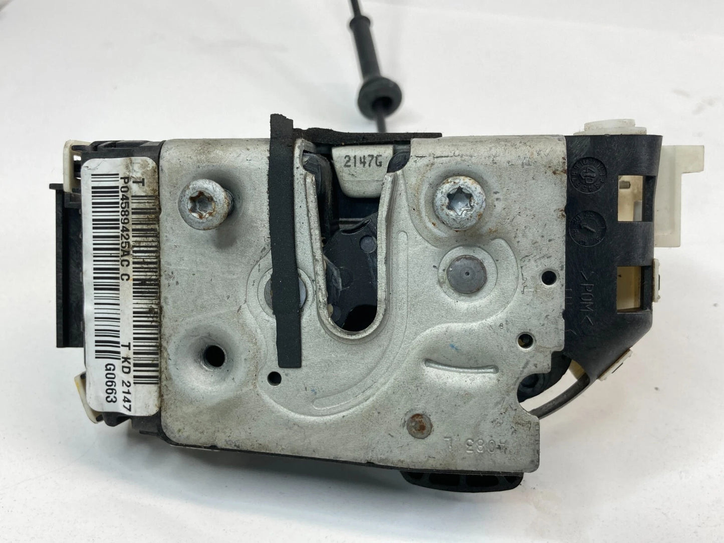 07 08 CHRYSLER SEBRING REAR LEFT DOOR LOCK LATCH RELEASE ACTUATOR P04589425AC