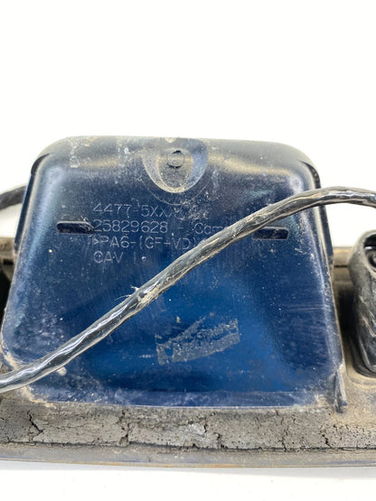 2009-2012 CHEVROLET TRAVERSE REAR LIFTGATE HANDLE W/ BACKUP CAMERA 25829628 OEM