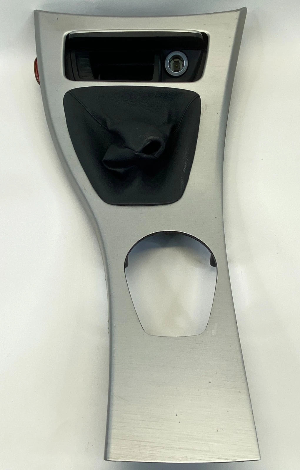 07 08 BMW 335XI CENTER CONSOLE TRIM ALUMINUM MANUAL TRANSMISSION OEM 51166982446