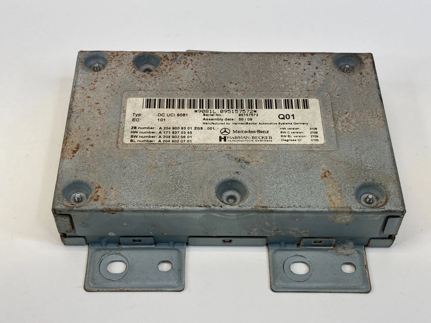 2010 Mercedes-Benz CL550 Communication Interface Module 204-900-93-01 OEM