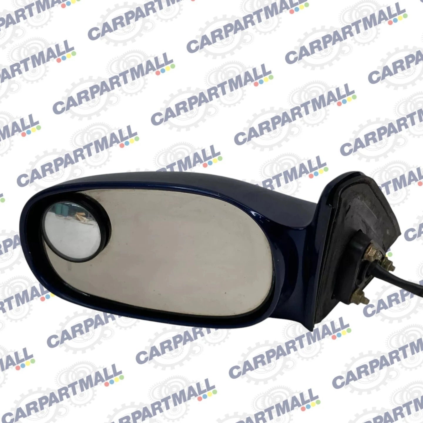 98 99 00 01 02 TOYOTA COROLLA LEFT DRIVER SIDE VIEW POWER DOOR MIRROR BLUE OEM