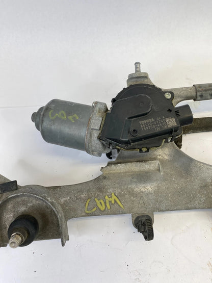 2010-2015 TOYOTA PRIUS FRONT WINDSHIELD WIPER MOTOR AND LINKAGE OEM 85110-47240
