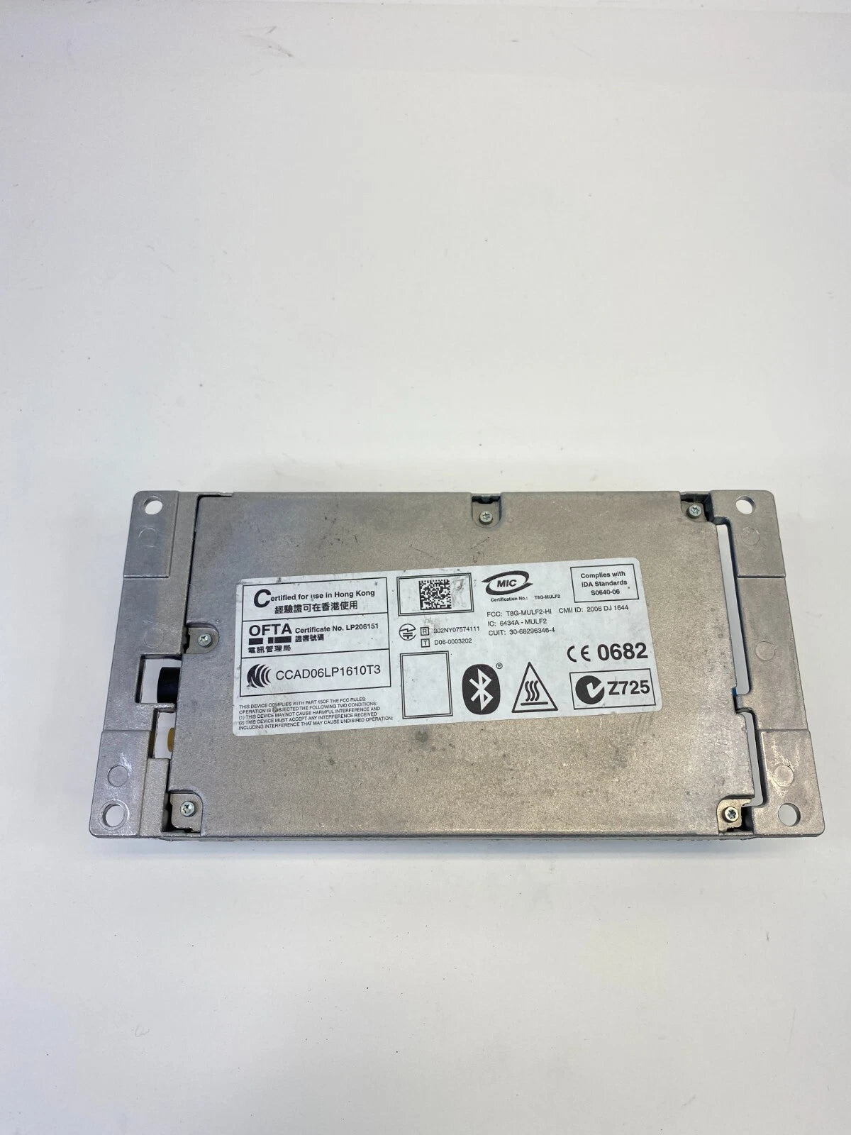 2008 BMW 3-SERIES BLUETOOTH TELEMATICS INTERFACE MODULE UNIT T8G-MULF2-HI OEM