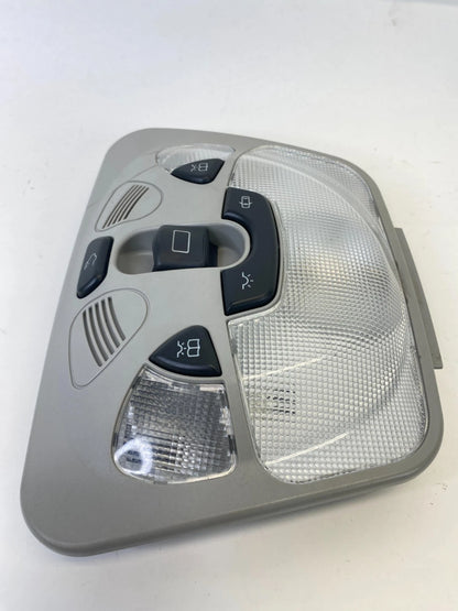 01-05 MERCEDES-BENZ C240 FR OVERHEAD DOME LAMP LIGHT CONSOLE 20382036017E94 OEM