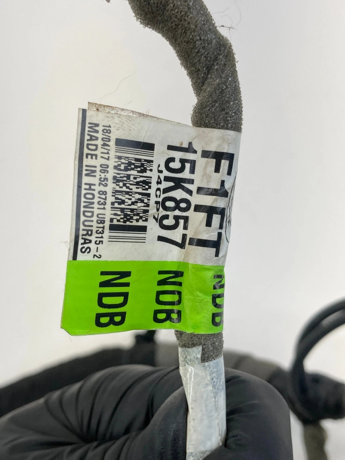 2017 FORD FOCUS SEDAN FRONT CENTER CONSOLE WIRE HARNESS WIRING F1FT-15K857
