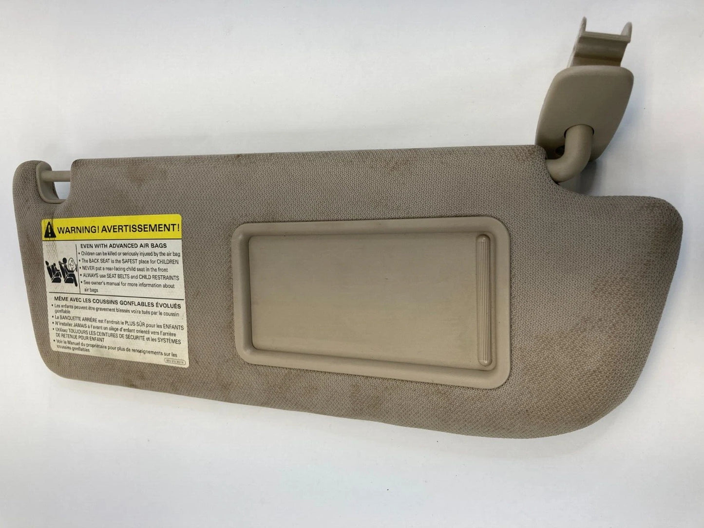 2005-2011 AUDI A6 SEDAN RIGHT PASSENGER SUNVISOR ASSEMBLY UNIT OEM 4F0-857-552K