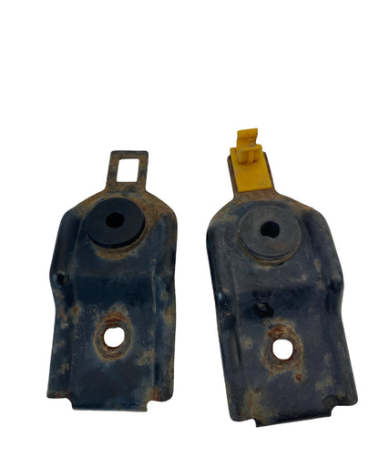 2000-2004 SUBARU LEGACY RADIATOR MOUNT SUPPORT BRACKET SET PAIR OEM