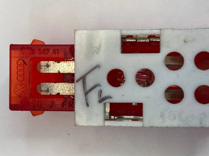 2006-2011 AUDI A6 FRONT LEFT DRIVE SIDE DOOR PANEL WARNING LIGHT LAMP RED