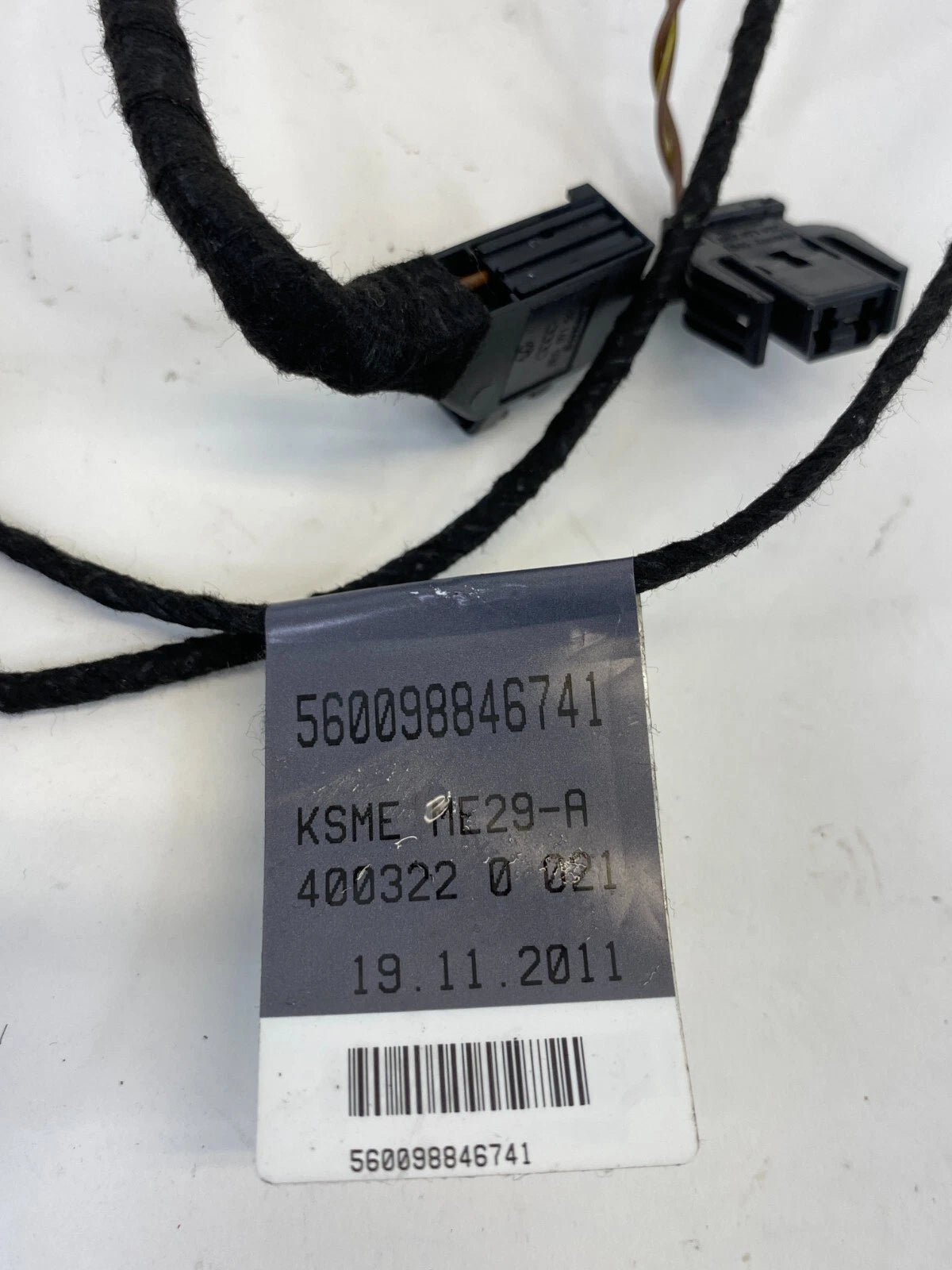2009-2016 AUDI A4 QUATTRO FRONT LEFT SIDE DOOR WIRE WIRING HARNESS 8K0-971-035-B