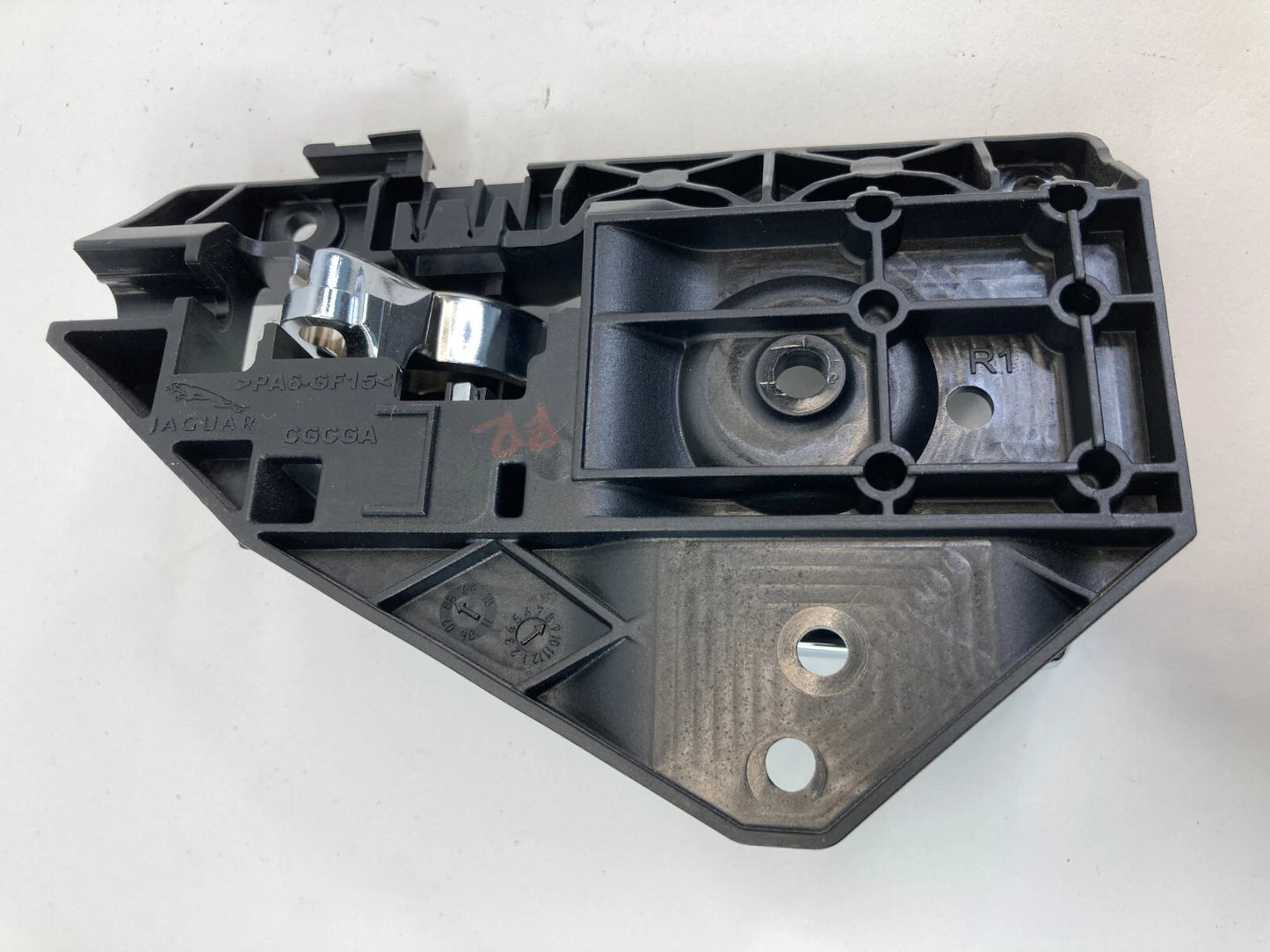 2009-2015 JAGUAR XF REAR RIGHT SIDE INTERIOR INNER DOOR HANDLE 8X23-22600-AD OEM