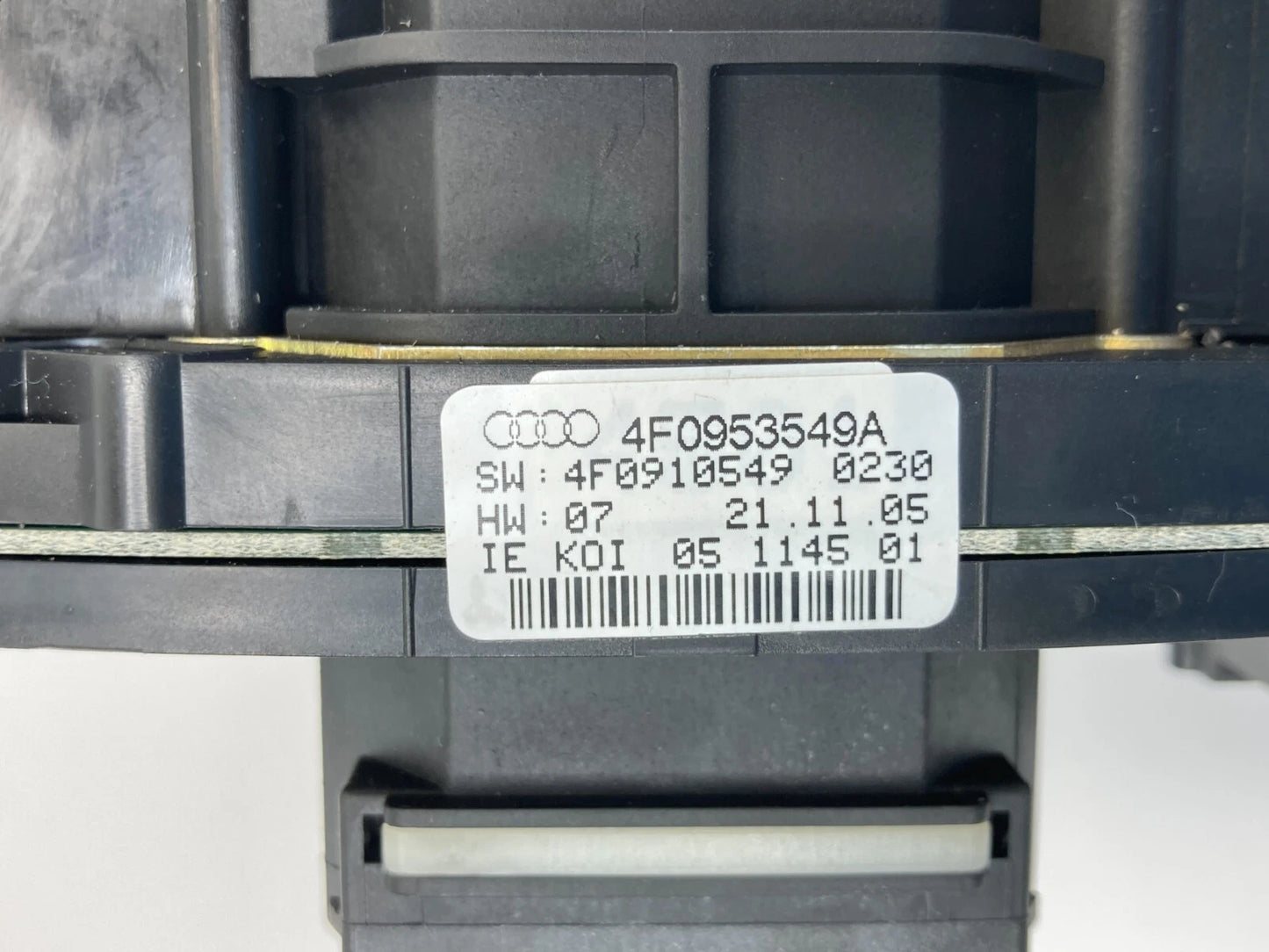 06-11 AUDI S6 A6 QUATTRO STEERING COLUMN TURN SIGNAL & WIPER COMBINATION SWITCH