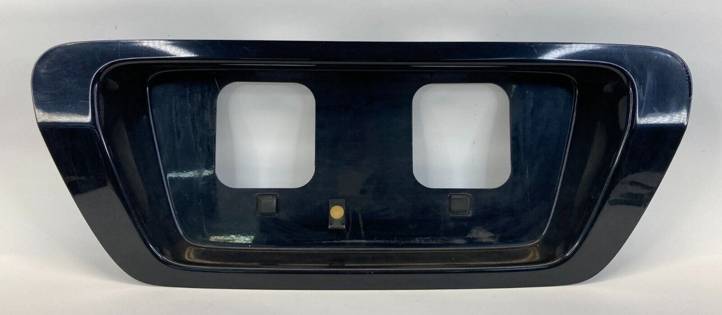 03 04 05 Honda Accord Coupe Rear Trunk License Plate Molding Bezel 74890-SDN OEM