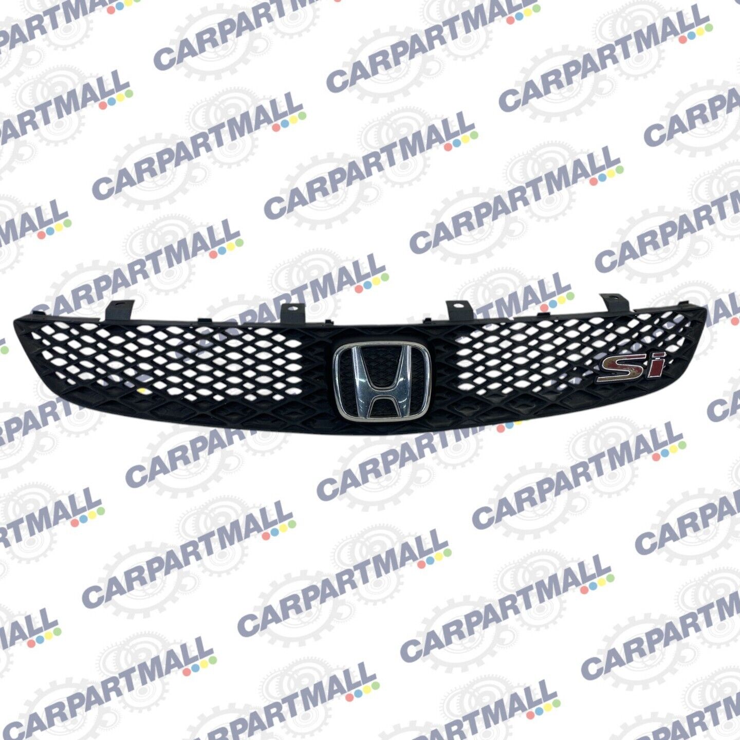 2002 2003 Honda Civic Si Hatchback Front Bumper Grill Grille W/ Emblem OEM