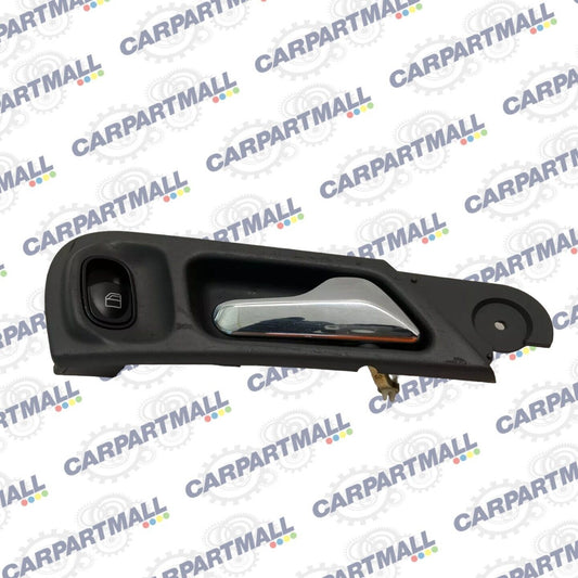 01-05 Mercedes-Benz C320 Rear Right Side Inner Door Handle W/ Door Window Switch