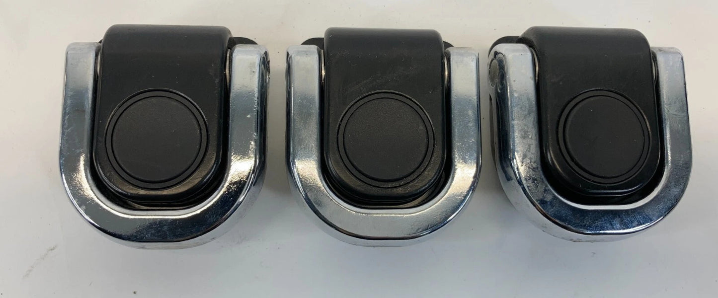 2004-2010 BMW X3 REAR TRUNK CARGO TIE DOWN RING HOOK HOLDER SET 3400537
