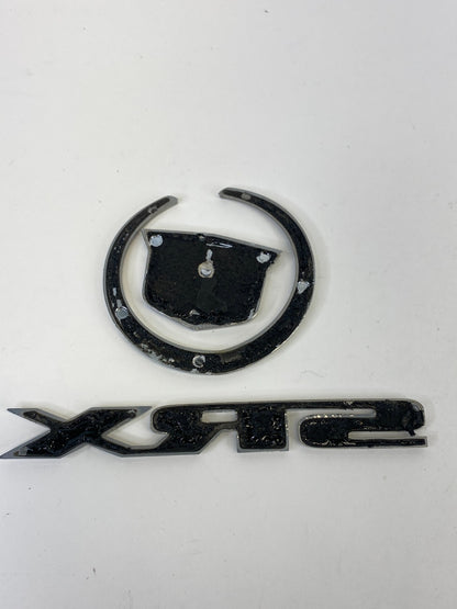 04 05 06 07 08 09 Cadillac SRX Rear Chrome Emblem Logo Badge Set Pair OEM
