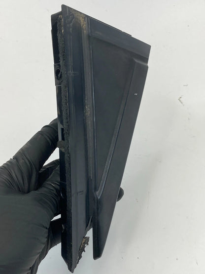 2008-2013 NISSAN ROGUE REAR LEFT SIDE DOOR CORNER WINDOW GLASS COVER TRIM OEM