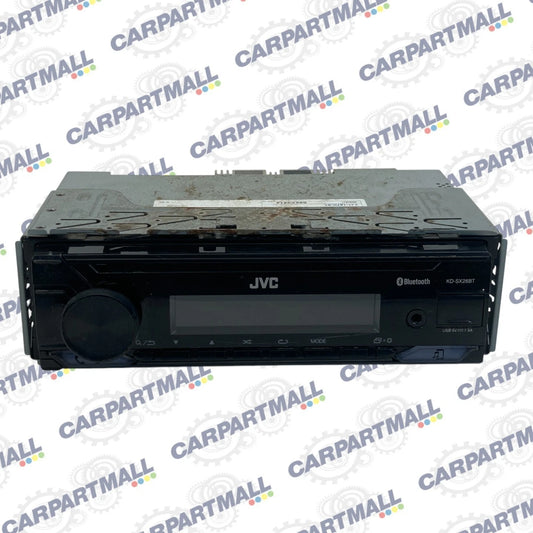 JVC KD-SX26BT SINGLE DIN RADIO STEREO BLUETOOTH AM FM USB AUX RECEIVER 096X0414