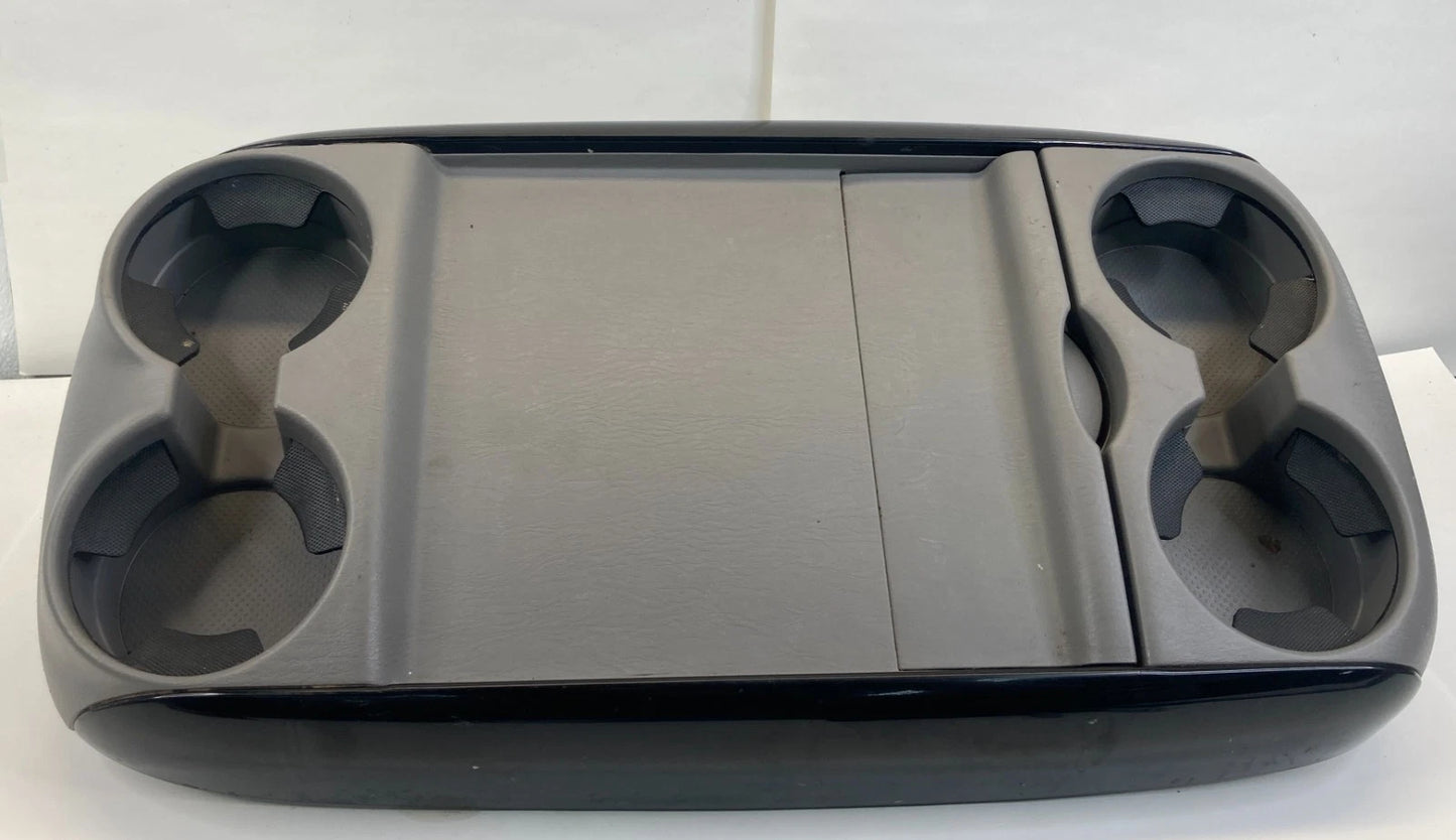 2004-2010 TOYOTA SIENNA FRONT CENTER SEAT STORAGE CUP HOLDER FOLDING UNIT OEM