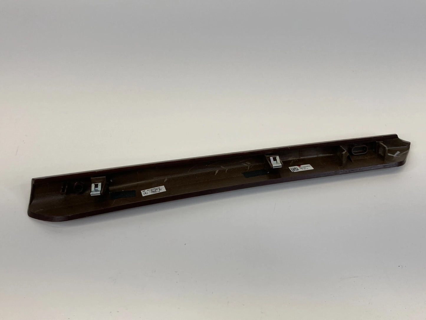 2012-2016 MERCEDES-BENZ E350 RIGHT CENTER CONSOLE COVER TRIM BEZEL WOODGRAIN