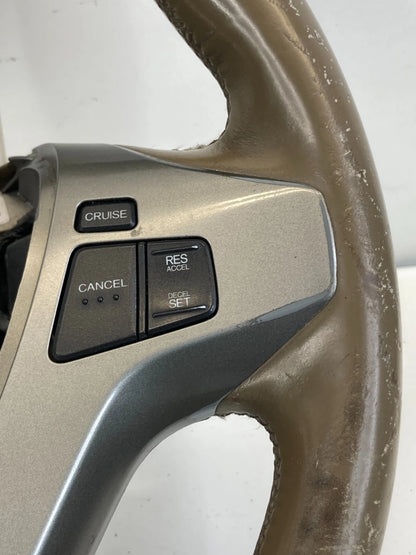 2010-2013 ACURA MDX STEERING WHEEL W/ CRUISE & AUDIO CONTROLS ASSY 6066087 OEM