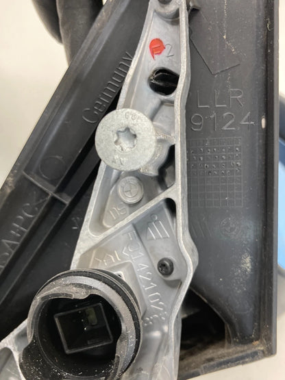 07 08 BMW 328XI RIGHT PASSENGER SIDE DOOR MIRROR 668 JET BLACK POWER HEATED OEM