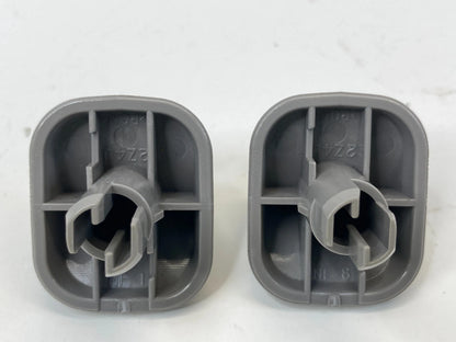 2008-2012 HONDA ACCORD ROOF SUN VISOR CLIP HOLDER BRACKET PAIR SET OEM