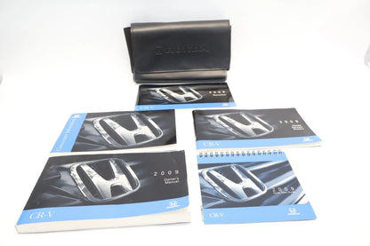 2009 HONDA CR-V OWNERS MANUAL CONSUMER INFO WARRANTY BOOK W/ CASE OEM