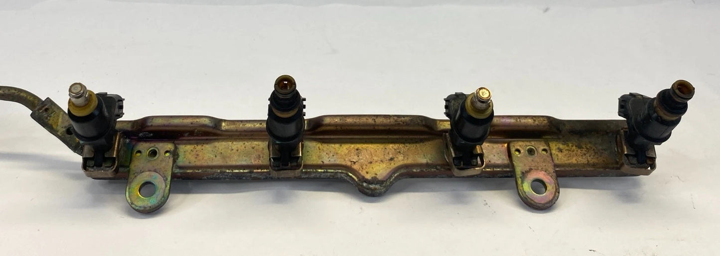 2003-2007 HONDA ACCORD 2.4L FWD A/T ENGINE FUEL INJECTION RAIL W/ INJECTOR OEM