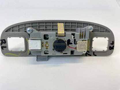 13-18 CADILLAC ATS REAR LEFT ROOF READING DOME LIGHT LAMP W/ COAT HOOK BEZEL OEM