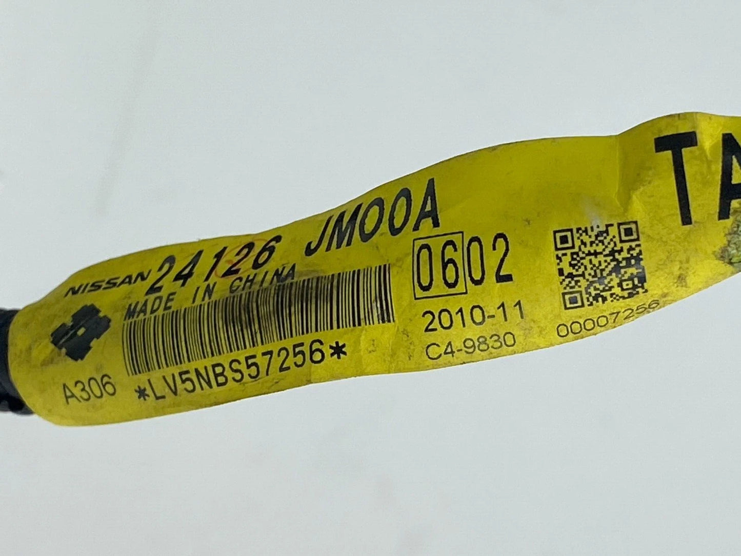 2008-2013 NISSAN ROGUE REAR RIGHT SIDE DOOR HARNESS WIRING WIRE 24126-JM00A OEM