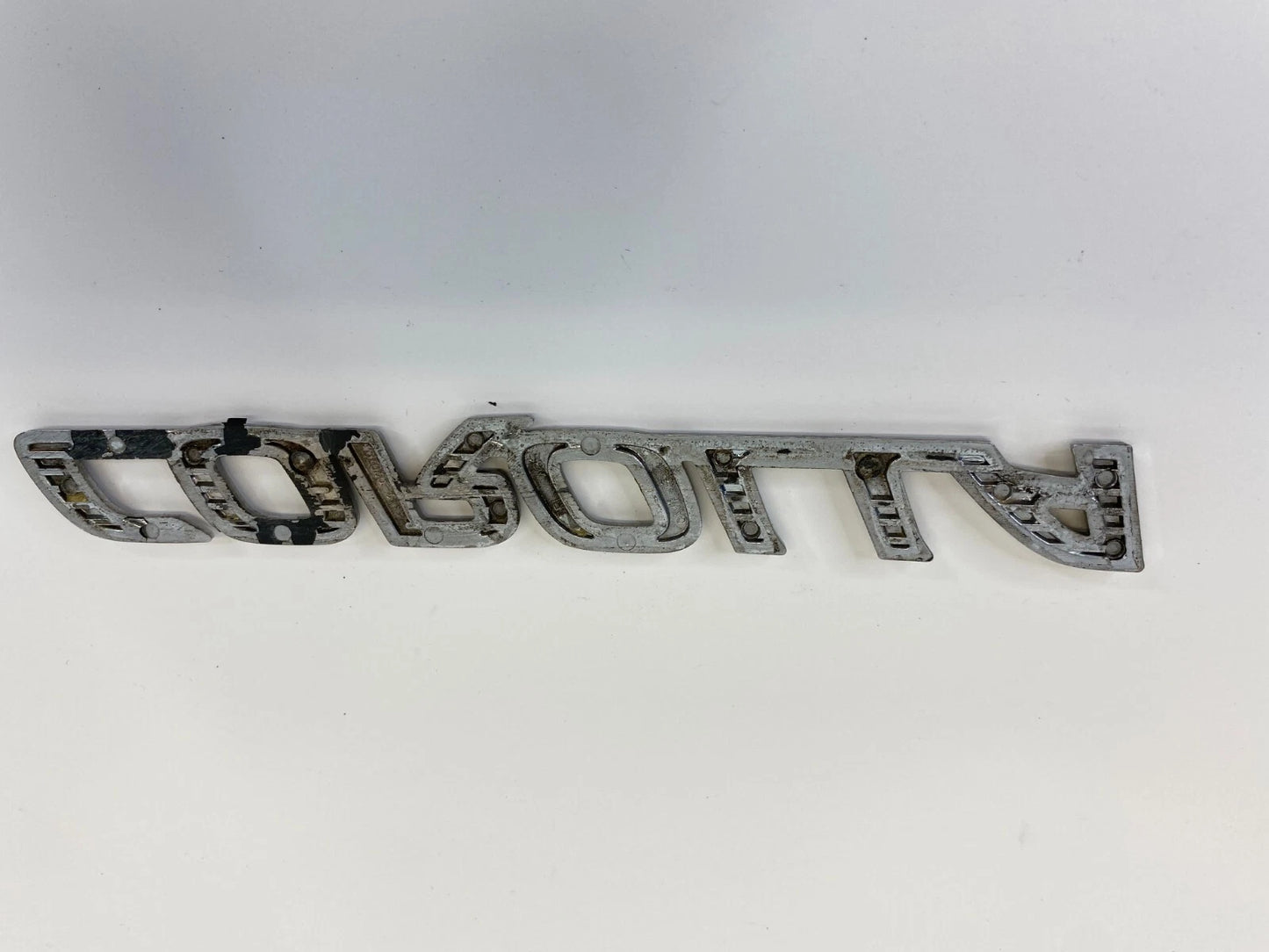 2003-2008 TOYOTA COROLLA REAR TRUNK LID NAMEPLATE EMBLEM BADGE OEM