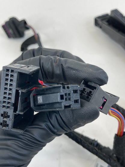 09-16 Audi A4 Quattro Sedan Rear Left Door Wire Wiring Harness 8K0971687AC OEM