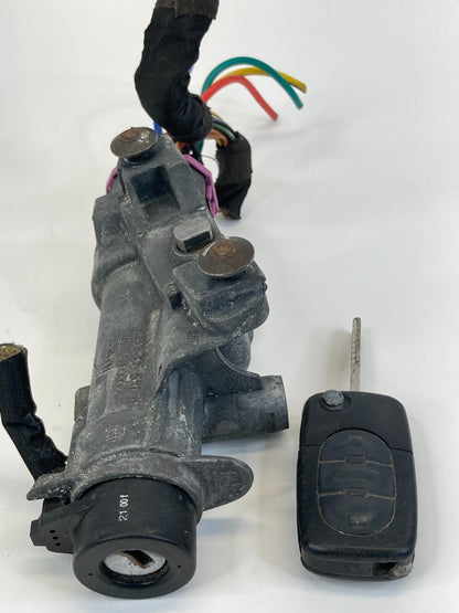 1999-2005 Volkswagen Jetta 2.8L V6 A/T Ignition Switch Lock Cylinder & Key OEM