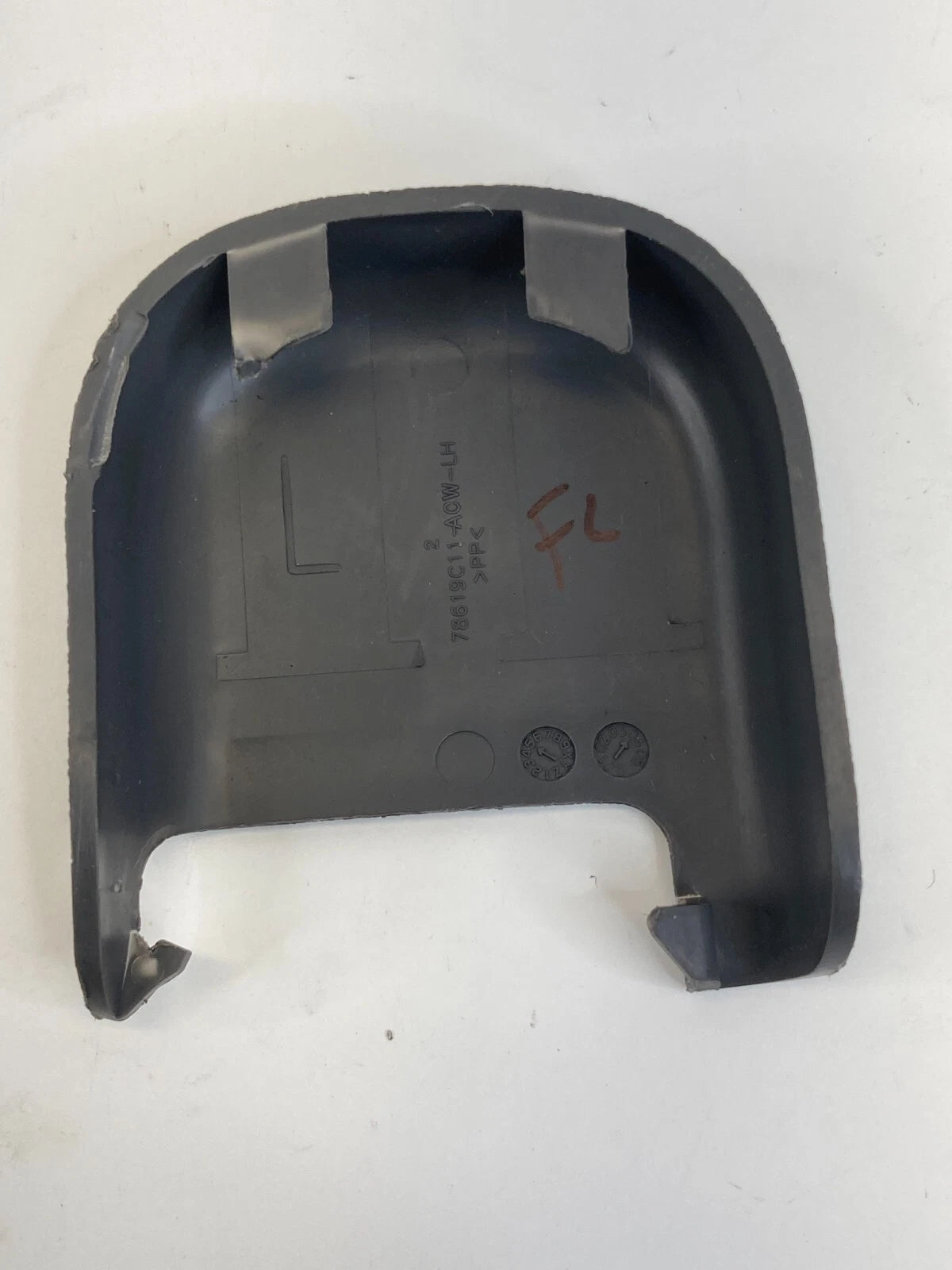 2004 FORD EXPLORER FRONT LEFT SIDE SEAT TRACK END COVER TRIM CAP 78619C11-ACW