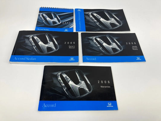 06 HONDA ACCORD SEDAN OWNERS OWNER'S MANUAL WARRANTIES CONSUMER INFORMATION OEM
