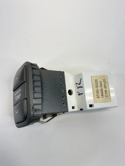 04 05 06 Lexus LS430 DASH DRIVER & PASSENGER TEMPERATURE CONTROL SWITCH OEM