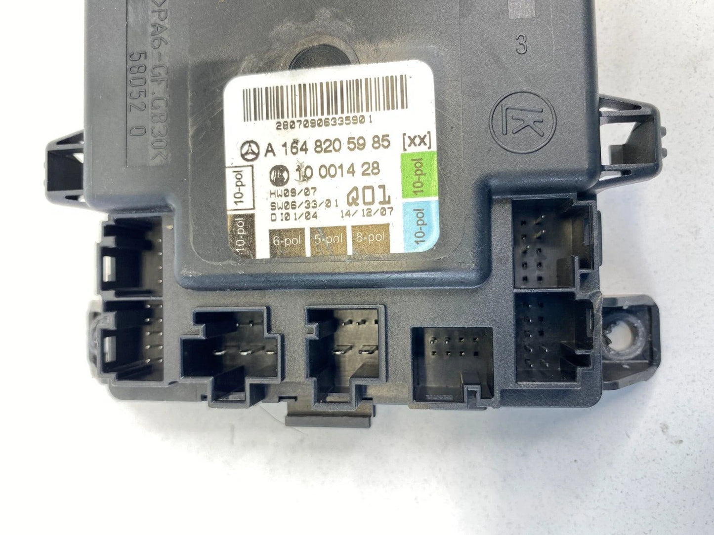 2006-2009 MERCEDES-BENZ R350 FRONT RIGHT SIDE DOOR CONTROL MODULE 1648205985 OEM