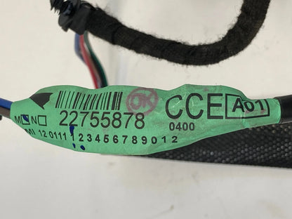 2012-2014 CHEVROLET EQUINOX FRONT RIGHT WINDOW SWITCH WIRE HARNESS 22755878