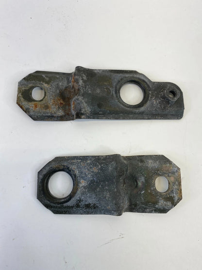 1996-2004 NISSAN PATHFINDER UPPER RADIATOR SUPPORT BRACKET PAIR SET ASSY OEM