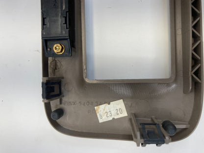 1998-2002 Lincoln Town Car A/C Heater Climate Control Cover Bezel Trim w/ Switch