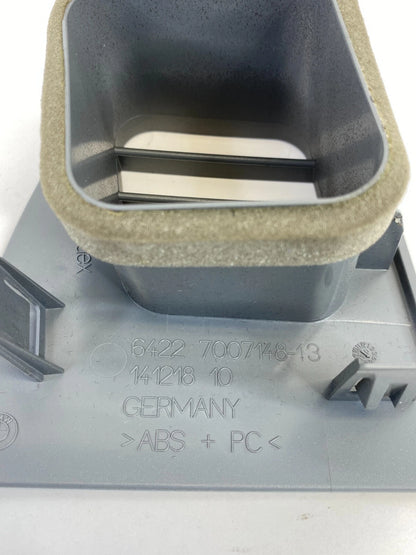 02-05 BMW 745I 745LI FRONT RIGHT SIDE END DASH AIR VENT DUCT GRILLE 64227007148